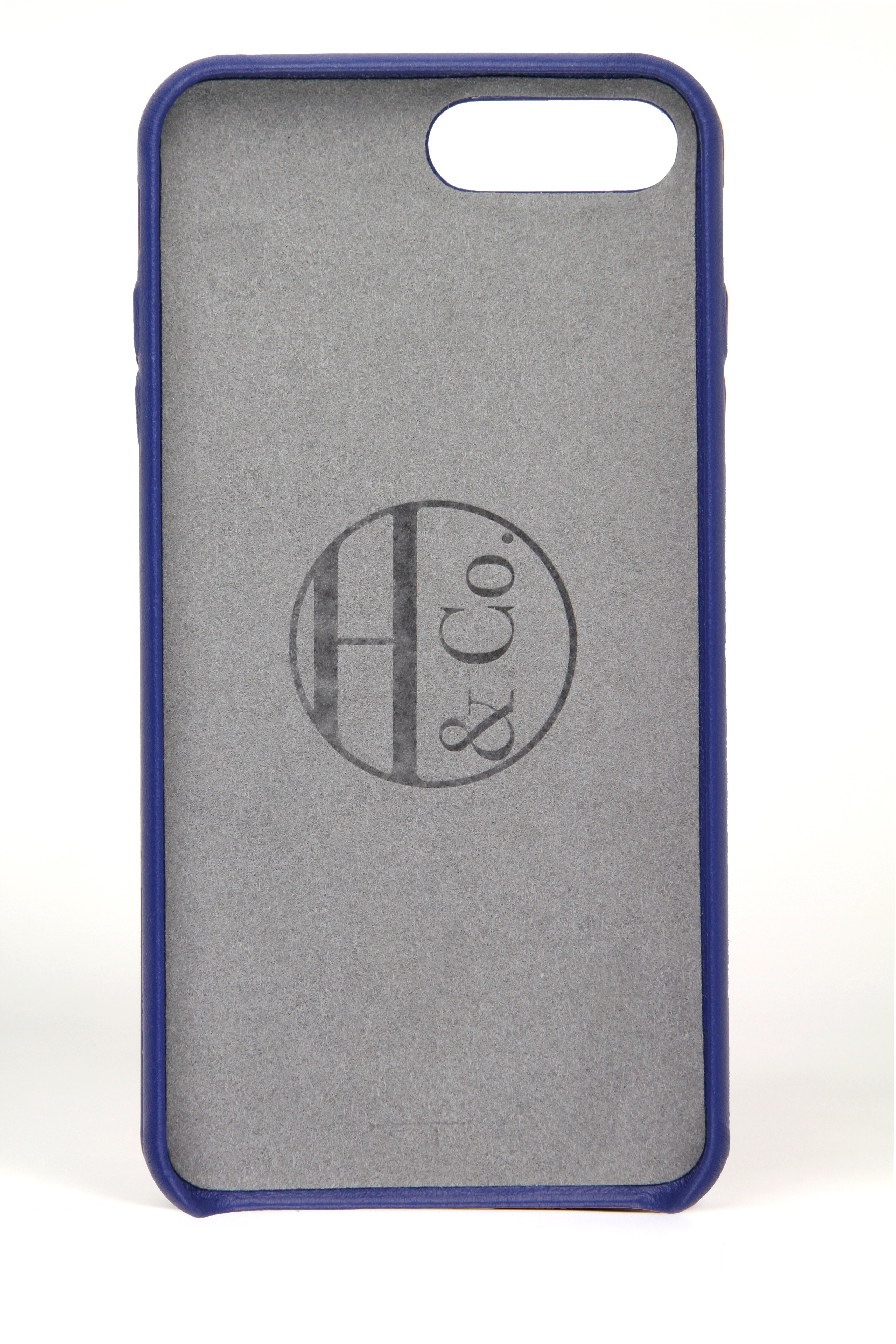 iPhone 7/8 Plus Case, Denim Leather